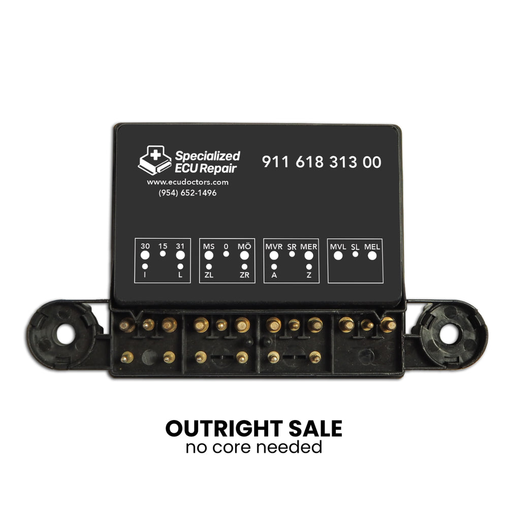 Porsche 911 Convertible Top Control<br> Unit 911 618 313 00 <br><b>OUTRIGHT SALE – no core required</b>