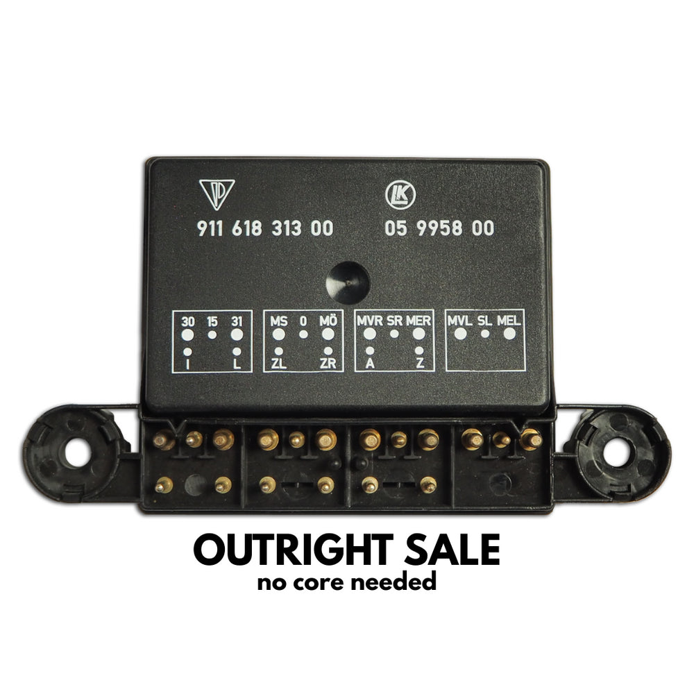 Porsche 911 Convertible Top Control<br> Unit 911 618 313 00 <br><b>OUTRIGHT SALE – no core required</b>